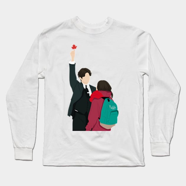 Goblin Korean Drama Long Sleeve T-Shirt by ayshatazin